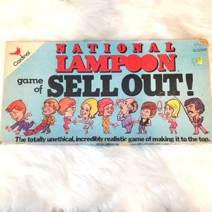 Vintage National Lampoon "Sell Out" Boardgame